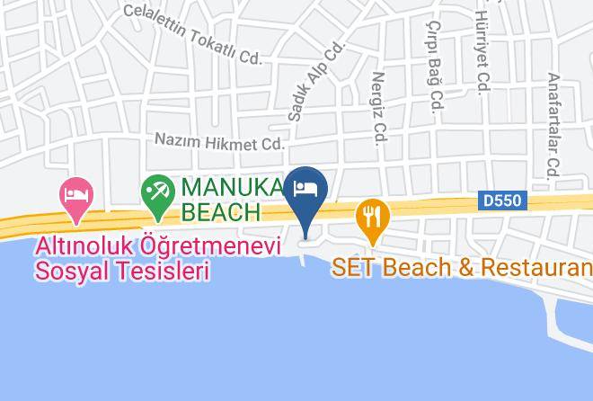 Edremit - Akcam Otel Maps