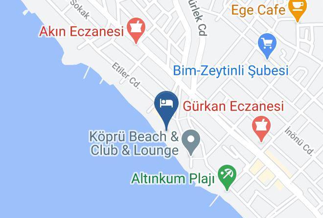 Edremit - Akcay Deniz Otel Maps