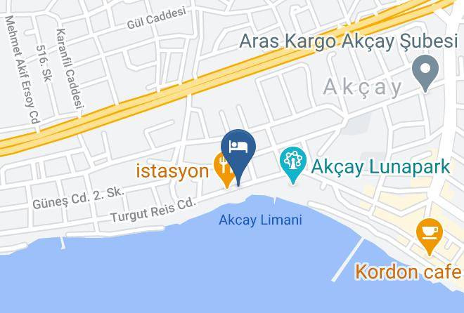 Edremit - Akcay Resort Otel Restaurant Maps