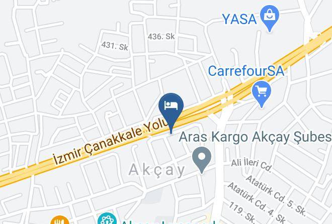 Edremit - Akcayhan Boutique Hotel Maps
