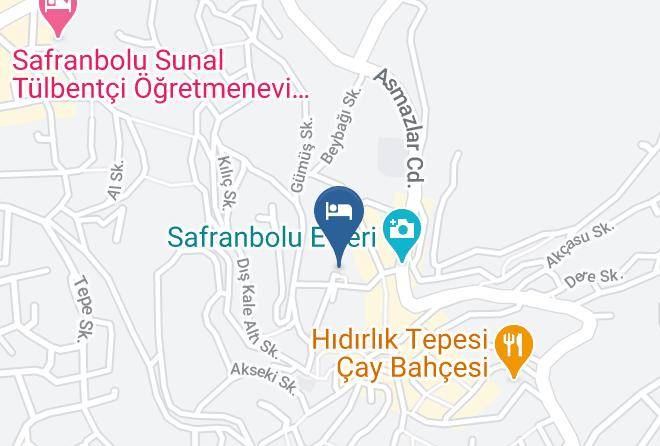 Safranbolu - Akce Konaklari Safranbolu Maps