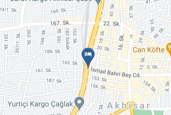 Akhisar - Akdag Oteli Maps
