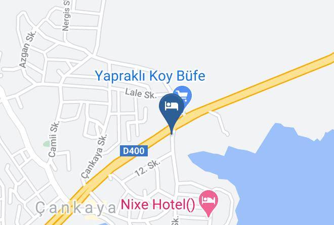 Silifke - Akdas Hotel Maps