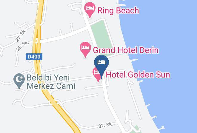 Konyaalti - Akdeniz 1 Pansiyon Maps