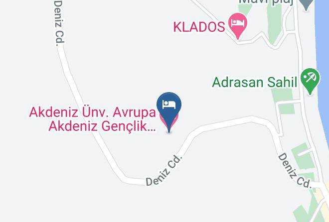 Kumluca - Akdeniz Universitesi Avrupa Akdeniz Genclik Egitim Ve Dinlenme Tesisi Maps