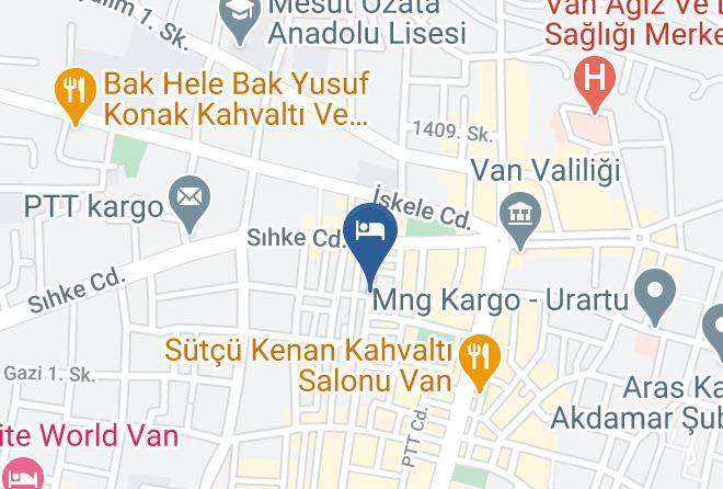 Ipekyolu - Akdeniz Van Hotel Maps