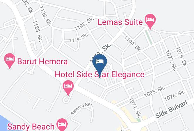 Manavgat - Akdora Resort Hotel Maps