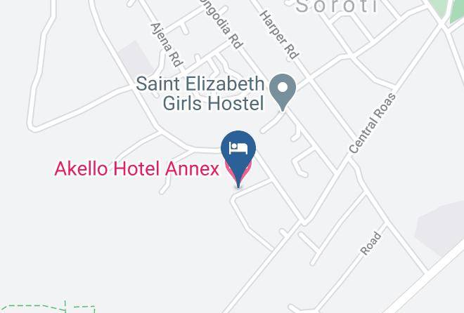 Akello Hotel Annex Karte - Soroti - Soroti Municipality