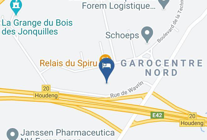 Hainaut - Akena Hotel Maps