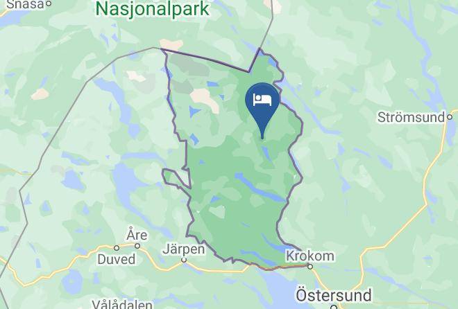 Krokom - Akersjons Fjallhotell Maps