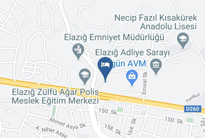 Akgun Elazig Hotel Map - Elazig - Elazig Universite