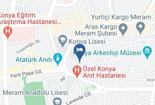 Meram - Akgun Hotel Maps