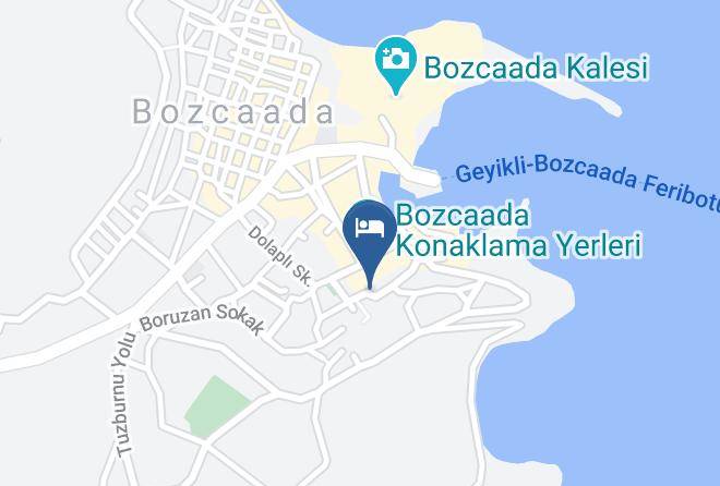 Bozcaada - Tenedion Otel Maps