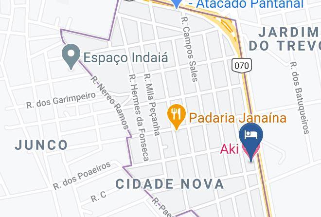 Caceres - Aki Hotel Maps