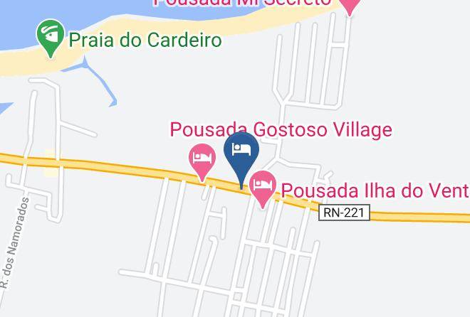Touros - Aki Pousada Maps