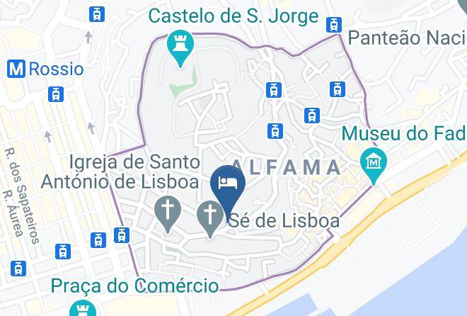 Lisbon - Akicity Alfama Classic Maps