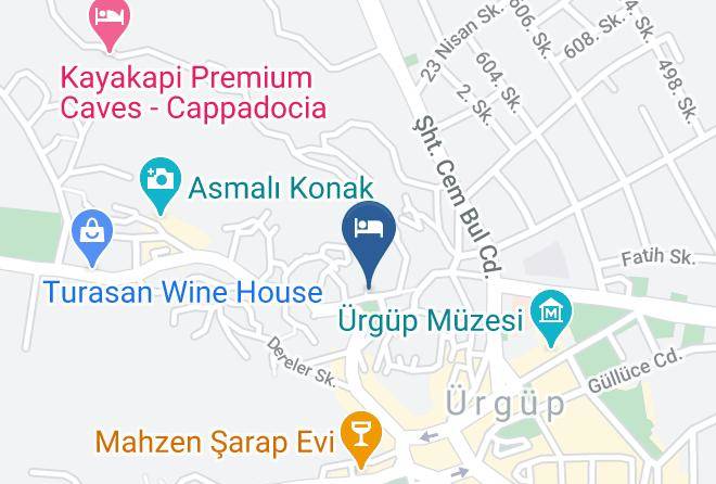 Urgup - Akillioglu Konagi Kapadokya Maps