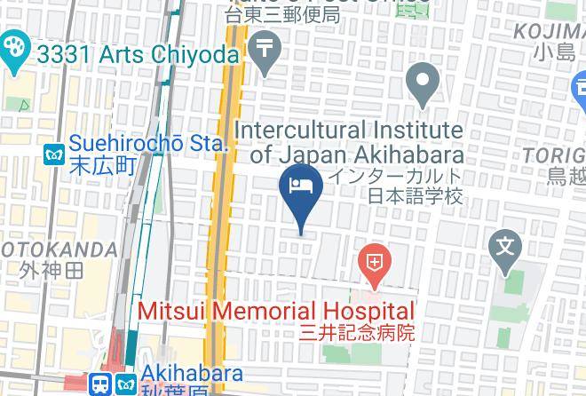 Taito Ward - Akinoryokan Maps