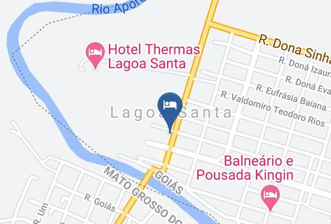 Lagoa Santa - Akira Hotel Maps