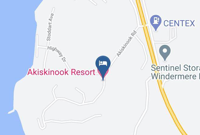 East Kootenay - Akiskinook Resort Maps