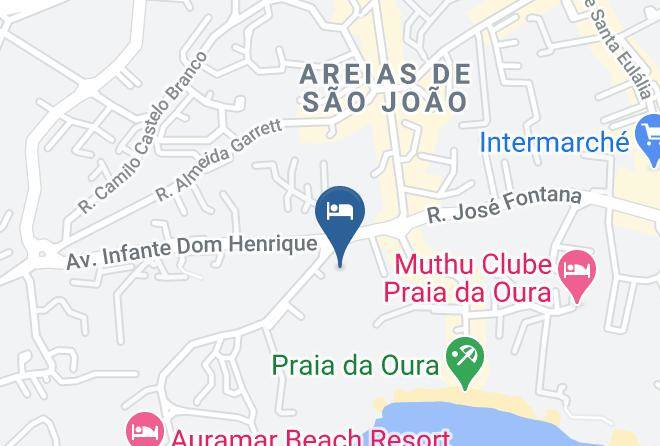 Albufeira - Akisol Albufeira Oura Maps