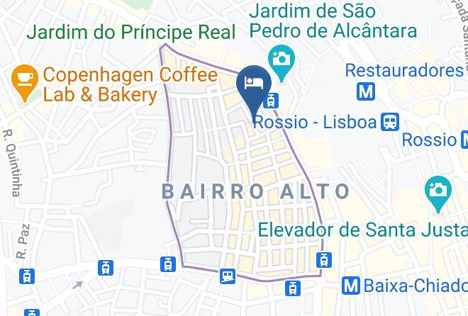 Akisol Bairro Alto Star Ii Map