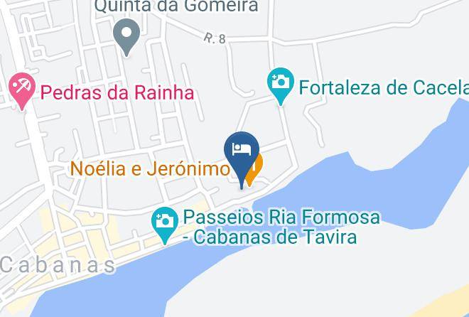 Tavira - Akisol Cabanas Tavira Sun Maps