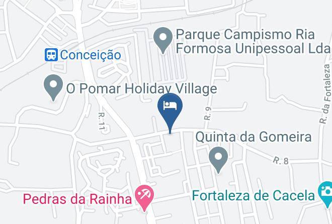 Tavira - Akisol Cabanas Tavira Velha Maps