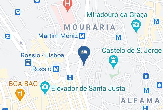 Lisbon - Akisol Martim Moniz Maps