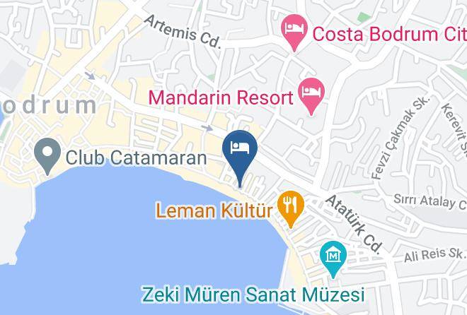 Bodrum - Akkan Plus Hotel Maps