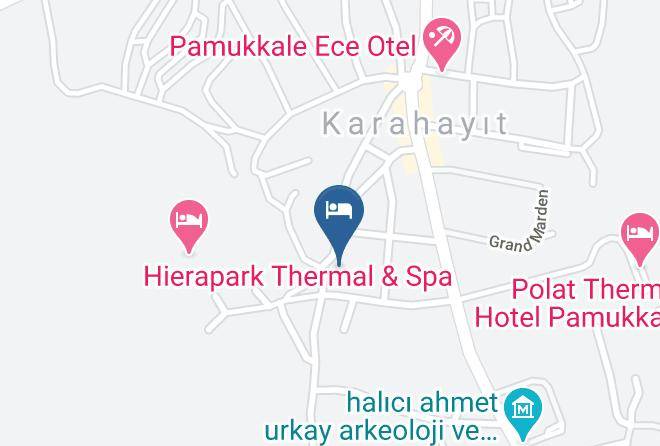 Pamukkale - Akkaya Pansiyon Maps