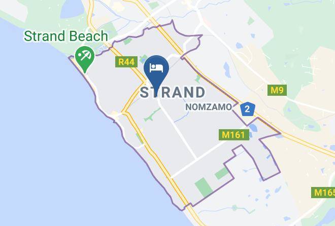 City Of Cape Town - Akkedissie Self Catering Maps