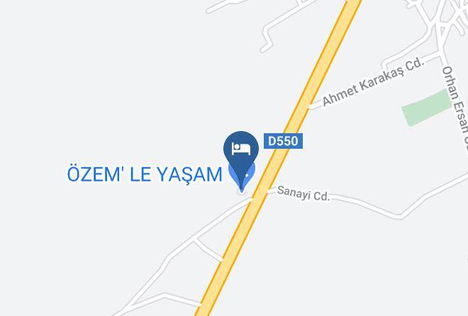 Karaagac - Akkizhan Otel Maps