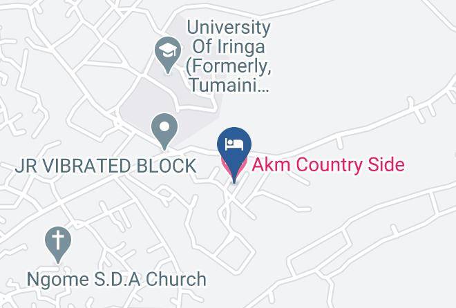 Iringa Urban - Akm Country Side Maps