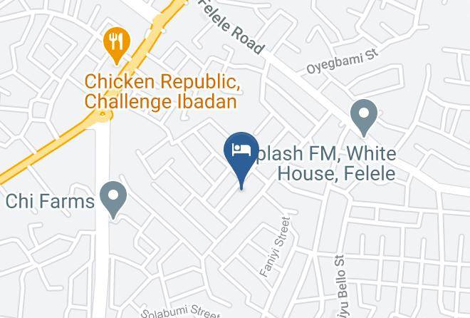 Ibadan - Akma Hotel Maps