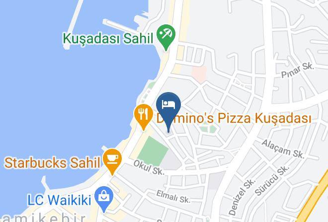 Kusadasi - Akman Otel Maps