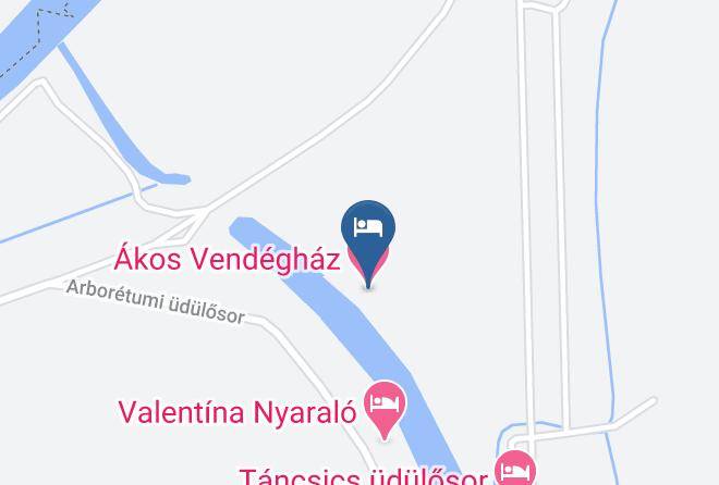 Bekesszentandras - Akos Vendeghaz Maps