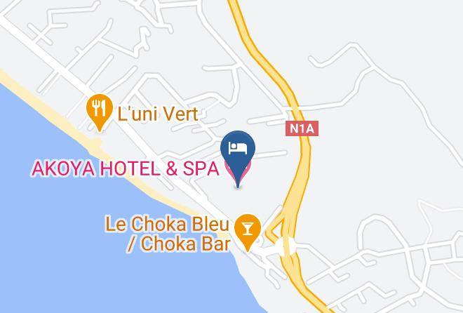 Saint Paul - Akoya Hotel & Spa Maps