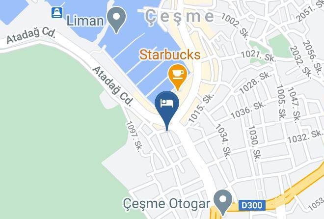 Cesme - Akpinar Otel Maps