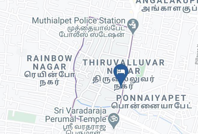 Muthialpet - Akrida Hotels And Resorts Maps