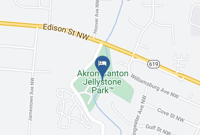 Akron Canton Jellystone Park Map