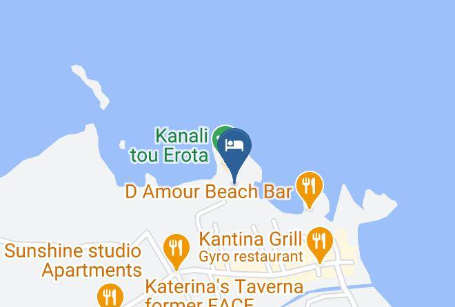 Kerkira - Akron Seascape Resort Maps