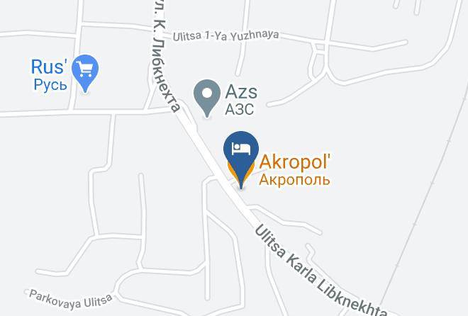 Kyshtym - Akropol' Maps