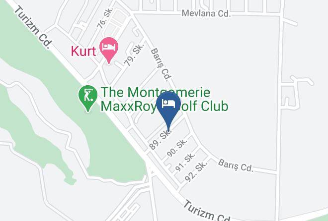 Belek - Akropolis Medusa Otel Maps