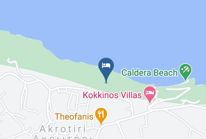 Thira - Akrotiri Cove Maps