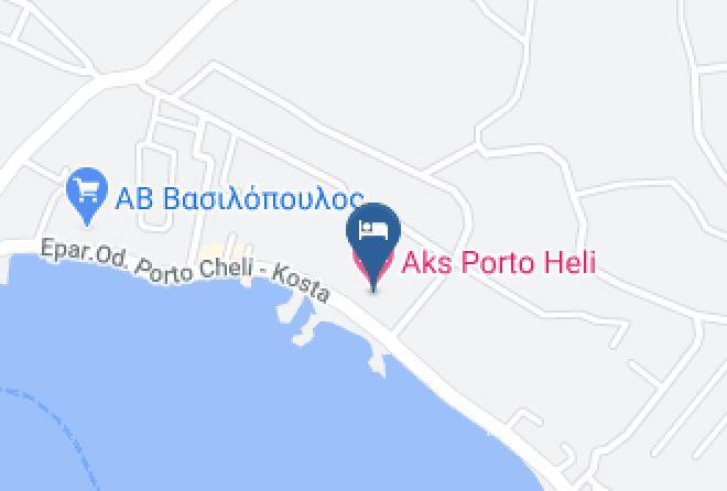 Aks Porto Heli Map