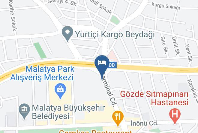 Battalgazi - Aksac Hotel Maps
