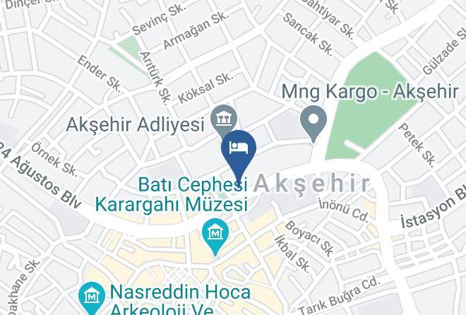 Aksehir - Aksehir Elitt Otel Maps