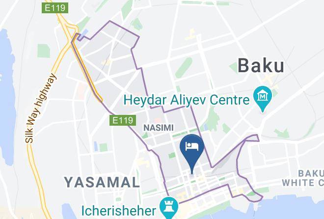 Baki - Aksent Hotel & Restaurant Maps