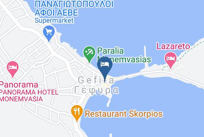 Lakonia - Aktaion Hotel Maps